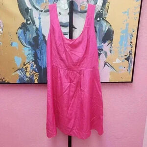 New with Tags Vineyard Vines Dobby Pink Dress Sz 6